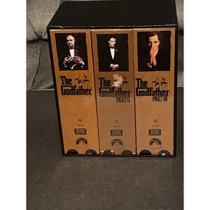 The Godfather Collection - New Factory Sealed 1997 VHS Tape Box Set